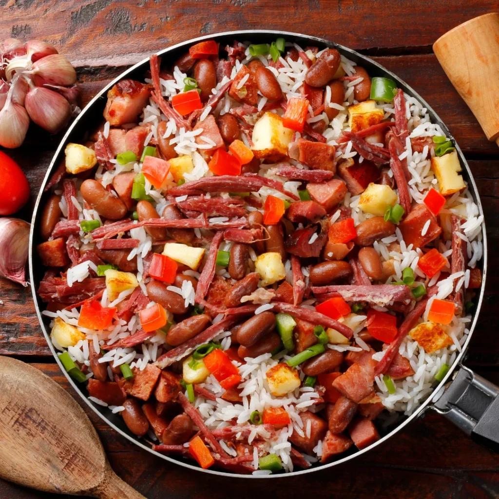 Carne de Sol Acebolada com Queijo Coalho Grelhado